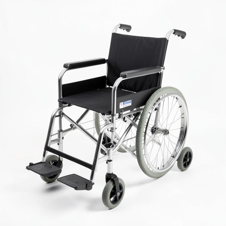 Folding Steel Wheelchair